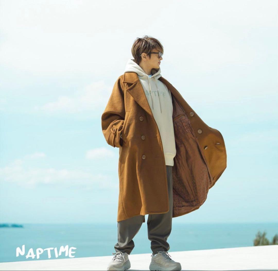 ナップタイム　naptime. Nissy 西島隆弘　コート　ブラウン