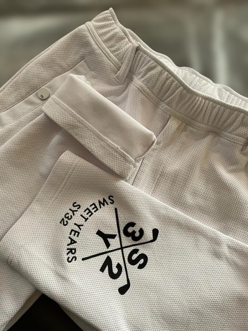 SWEET YEARS メッシュホワイトパンツ Lサイズ - メルカリ