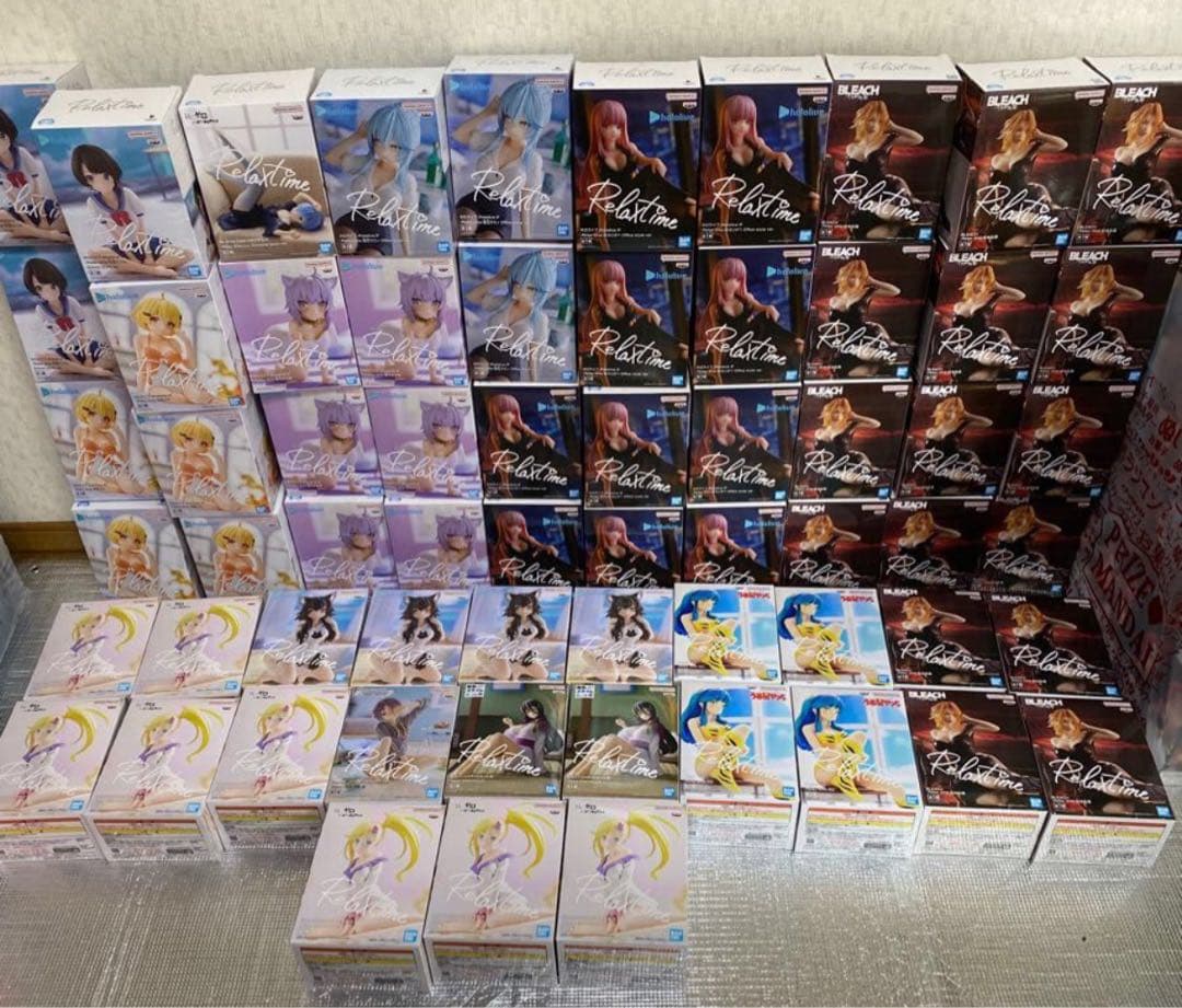 ホロライブ BLEACH うる星やつら 126個 大量 リゼロ 転スラ など