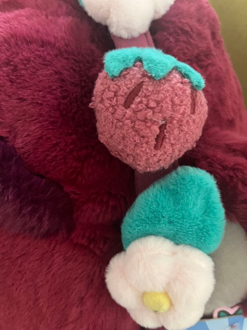 特大80cm トイストーリー☆ロッツォぬいぐるみ・大判ブランケット付き