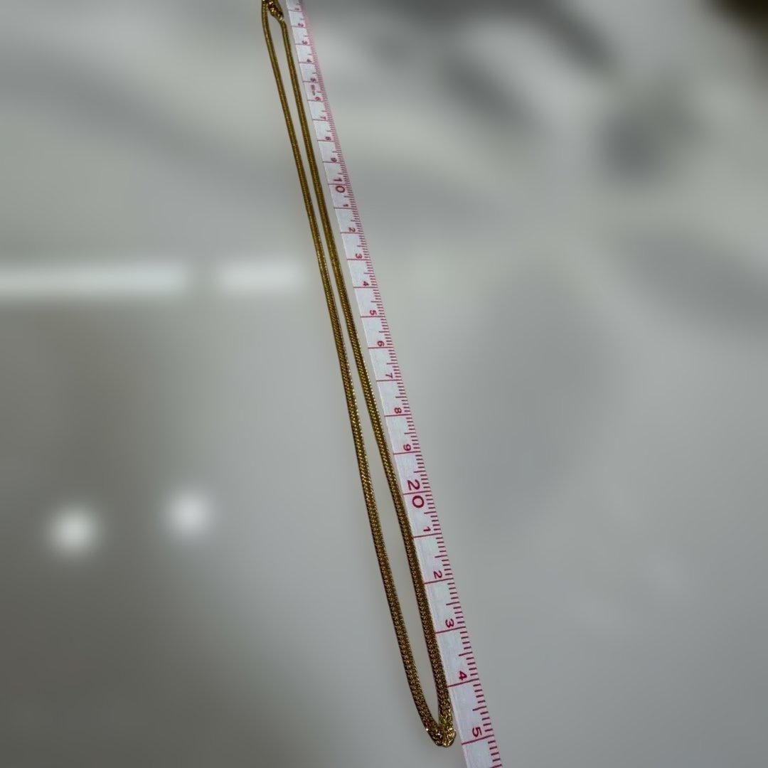 【造幣局検定】K18 喜平ネックレス 12面トリプル 10.3g 50cm