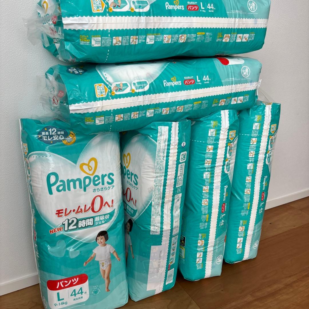 Pampers Lサイズ パンツ 6パック　さらさらケアパンツ Amazon | 【パンツ Lサイズ】パンパース オムツ さらさらケア (9~14kg