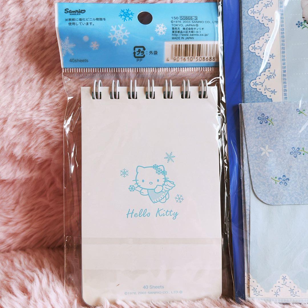 希少レア　ハローキティ　エンジェル　メモ　レターセット　USA サンリオ　レトロ