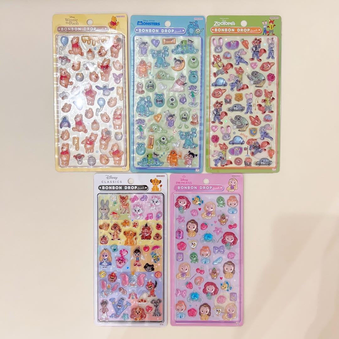 【全て正規品】 ボンボンドロップシール ディズニー サンリオ たまごっち 等