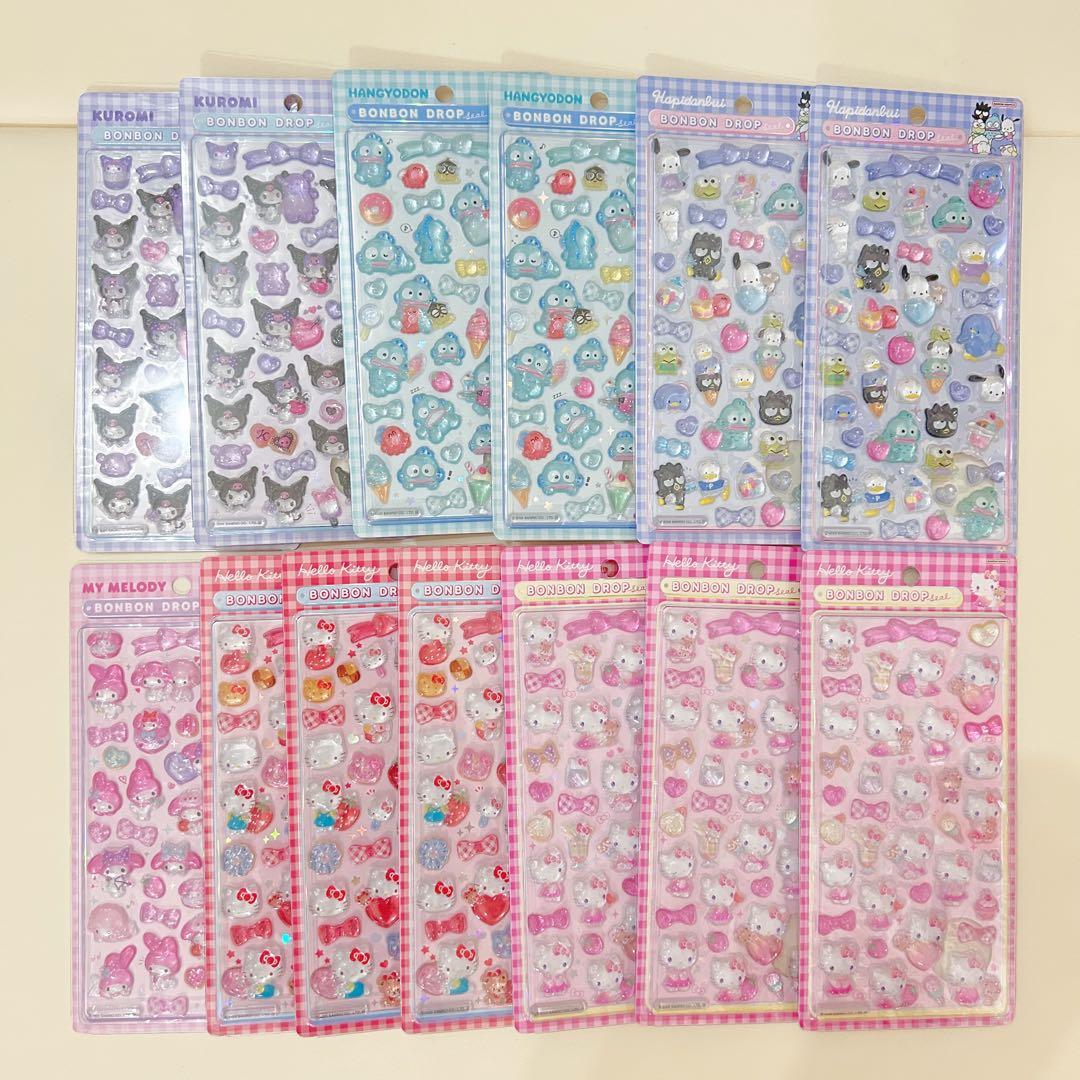 【全て正規品】 ボンボンドロップシール ディズニー サンリオ たまごっち 等