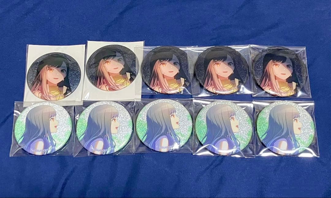 プロセカ 東雲彰人 グリッター 缶バッジ あんスタ コラボ 20点 白石杏10点