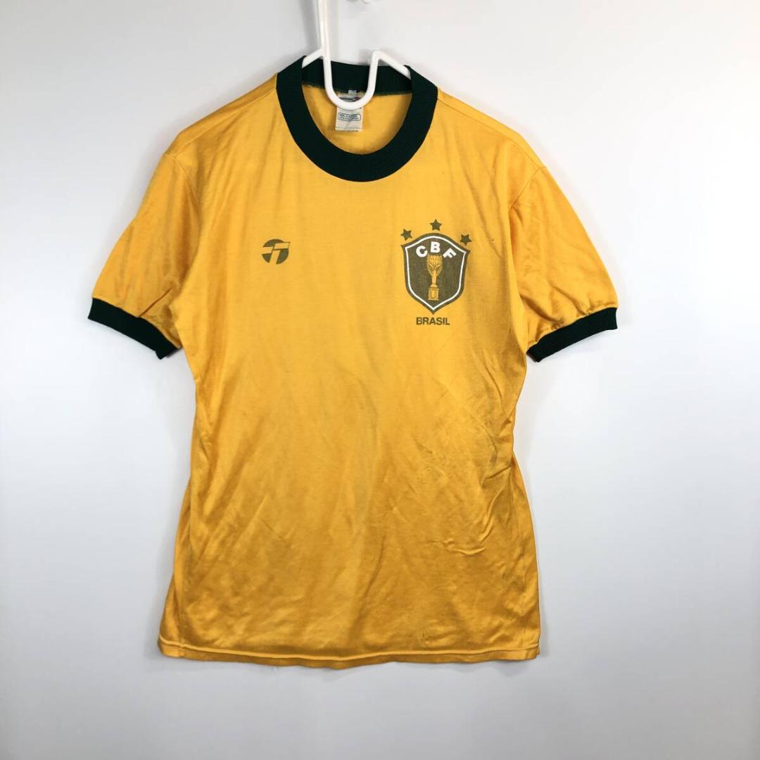1982 TOPPER ブラジル代表 半袖ユニフォーム セレソン - メルカリ