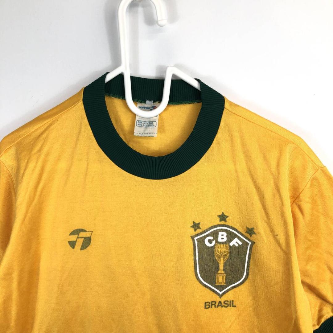 1982 TOPPER ブラジル代表 半袖ユニフォーム セレソン - メルカリ