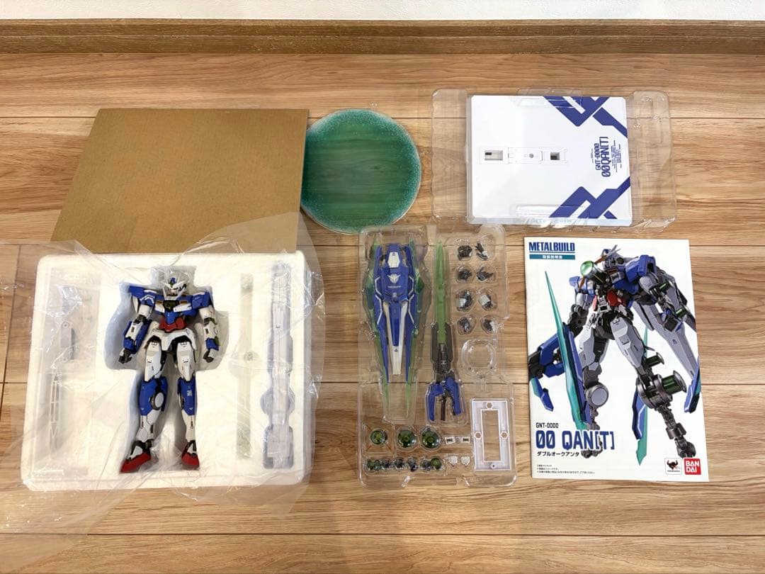 L BUILD メタルビルド　ダブルオークアンタ　中古品