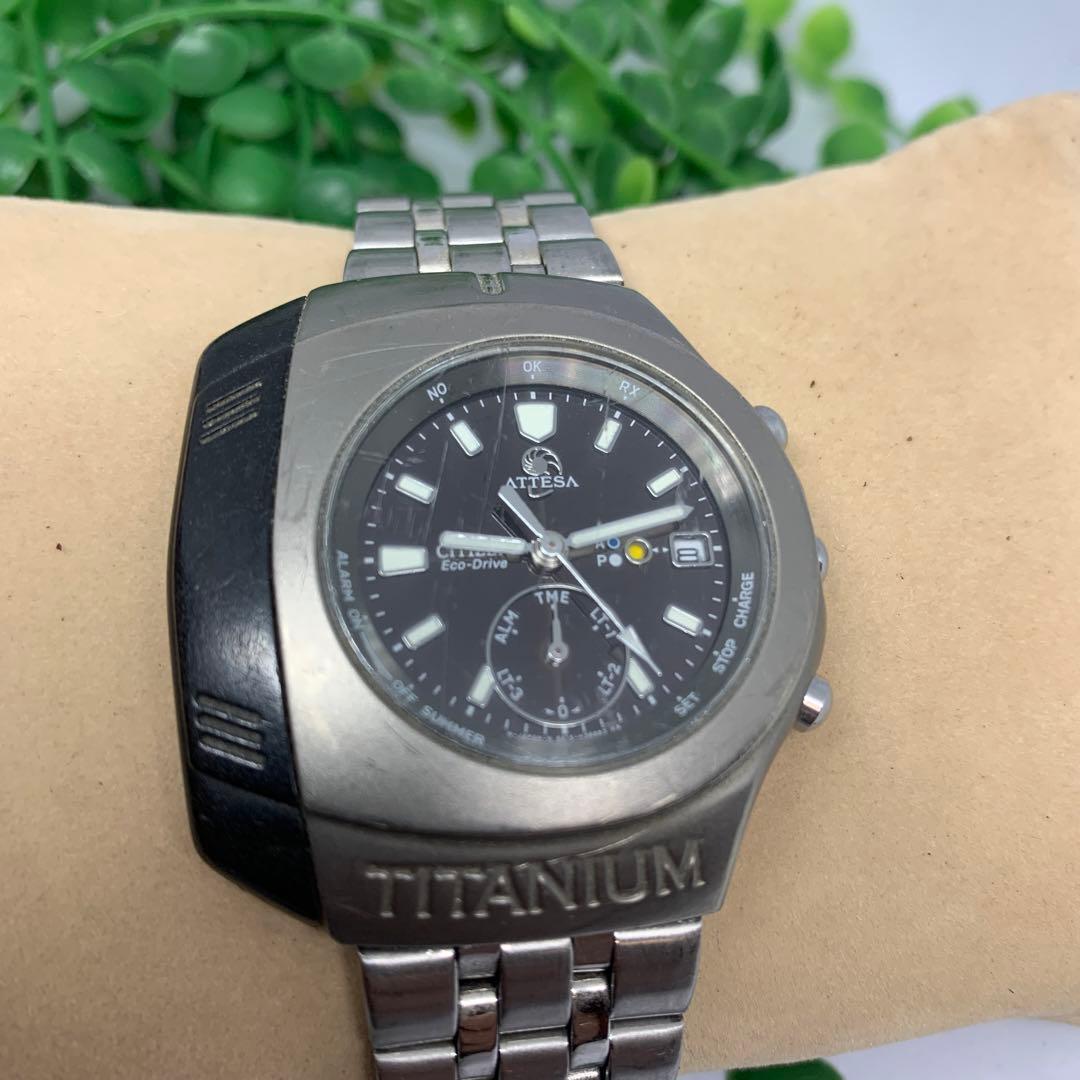 CITIZEN ECO-DRIVE アテッサ 9417-h22838ta - メルカリ
