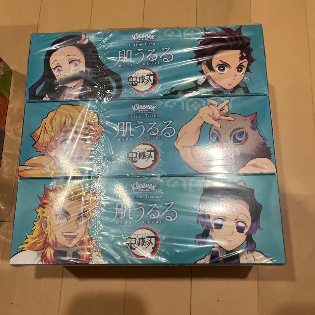 Scottie 鬼滅の刃 フェイシャルティッシュ 5箱セット2個セット