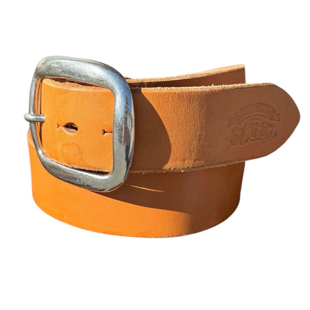 Studio D'artisan ベンズレザー ベルト 32 ナチュラル STUDIO D'ARTISAN（ステュディオ・ダ・ルチザン） ベルト ダルチ