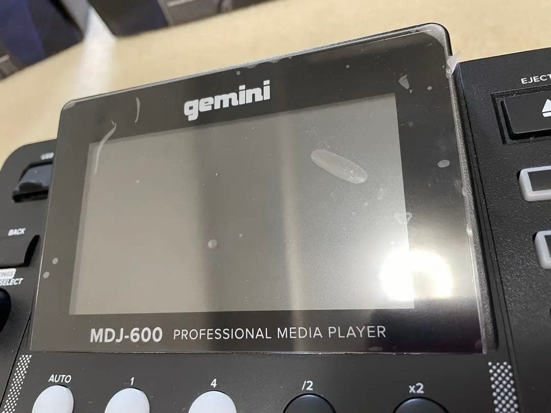 値下 GEMINI MDJ-600 2台完動品 美品 箱付属品全て揃ってます。 - メルカリ