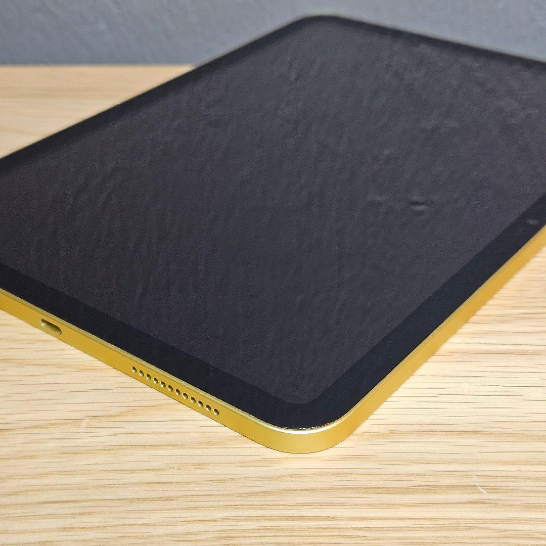 バッテリー93%・公式診断済】iPad 第10世代 64GB イエロー 完品 - iPad
