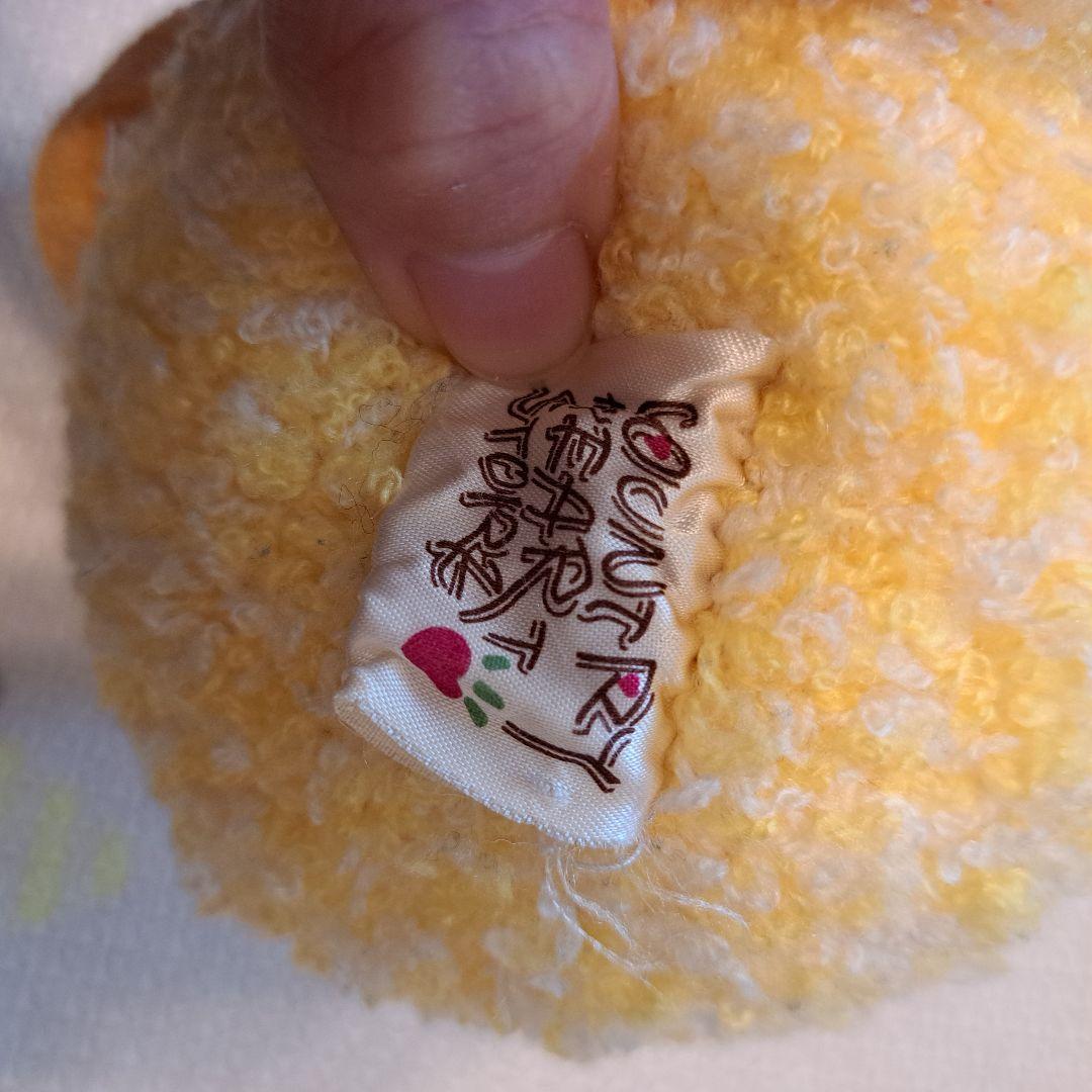 COUNTRY　HEART　STORY　ヒヨコ　アヒル　ぬいぐるみ 黄色　日本製
