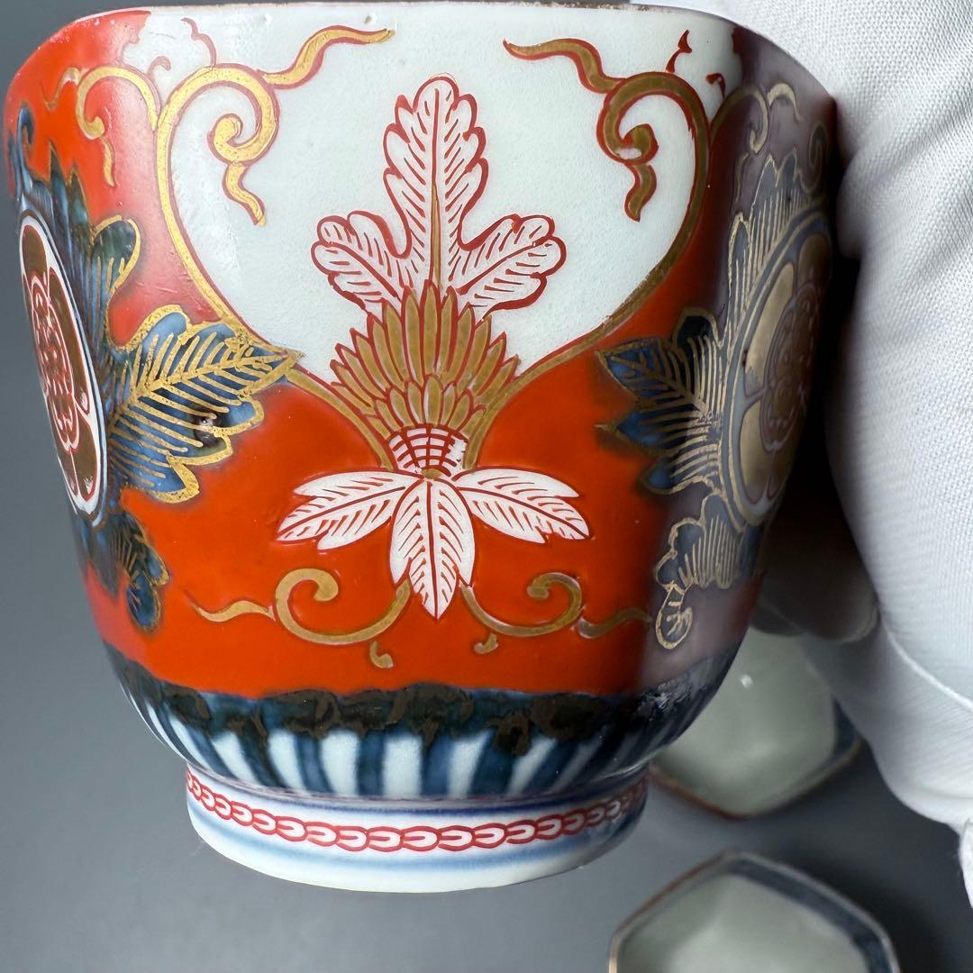 ベストセラー 商品ホビー・楽器・アート - 古伊万里 錦手 赤絵 六角向