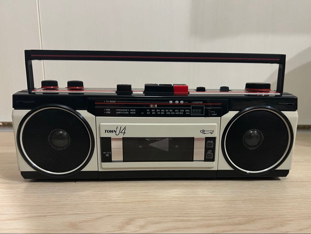 ラジオ・コンポ SANYO MR-U4TII TOWN U4 SANYO MR-U4TII TOWN U4 - ラジオ・コンポ本物