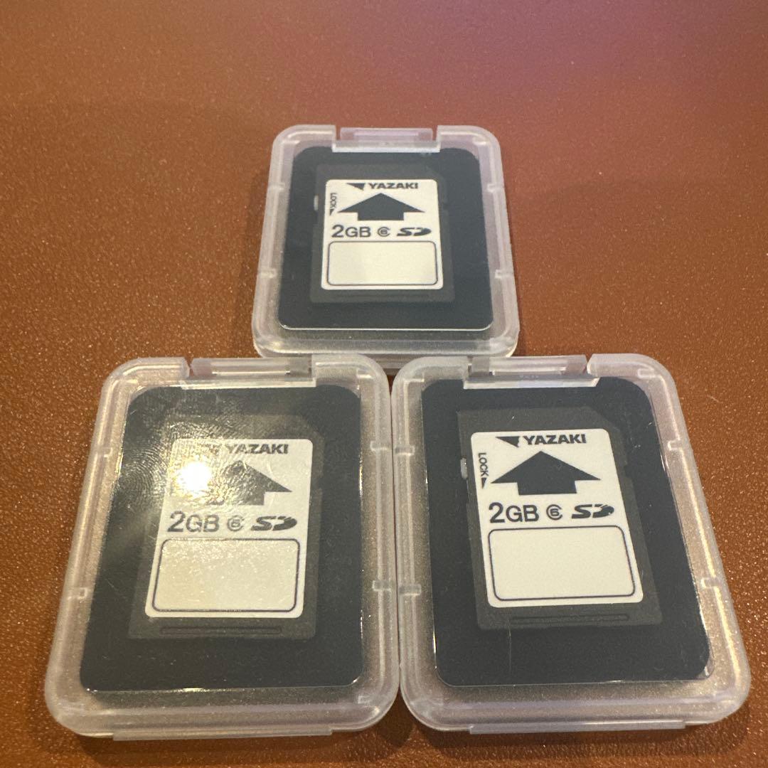 矢崎YAZAKI純正品 ドライブレコーダー用SDカード 2GB 新品 未使用