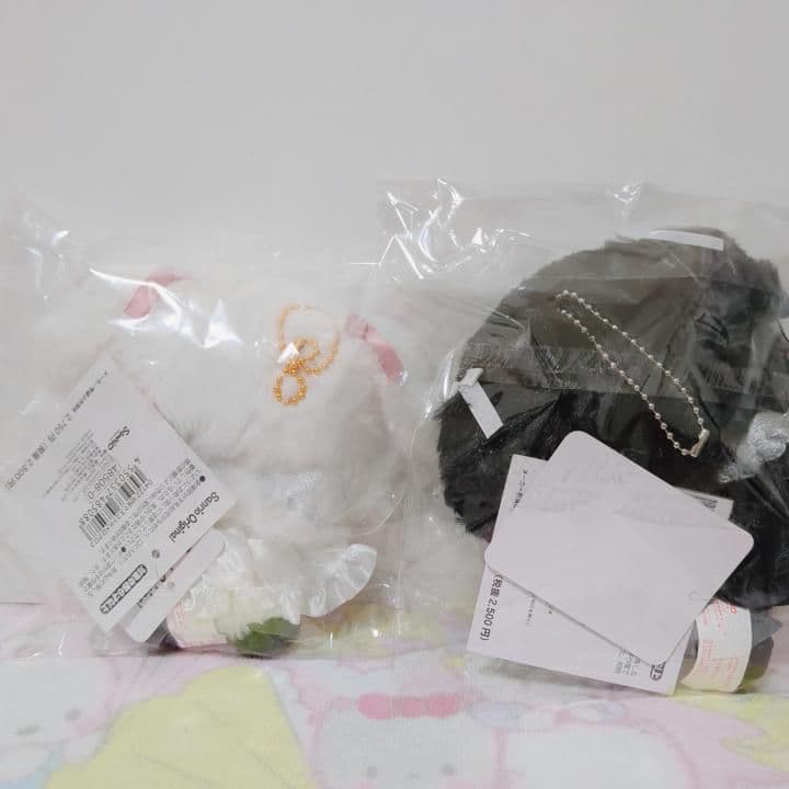 サンリオ　月夜のメロクロ　マイメロ　クロミ　マスコット　正規品