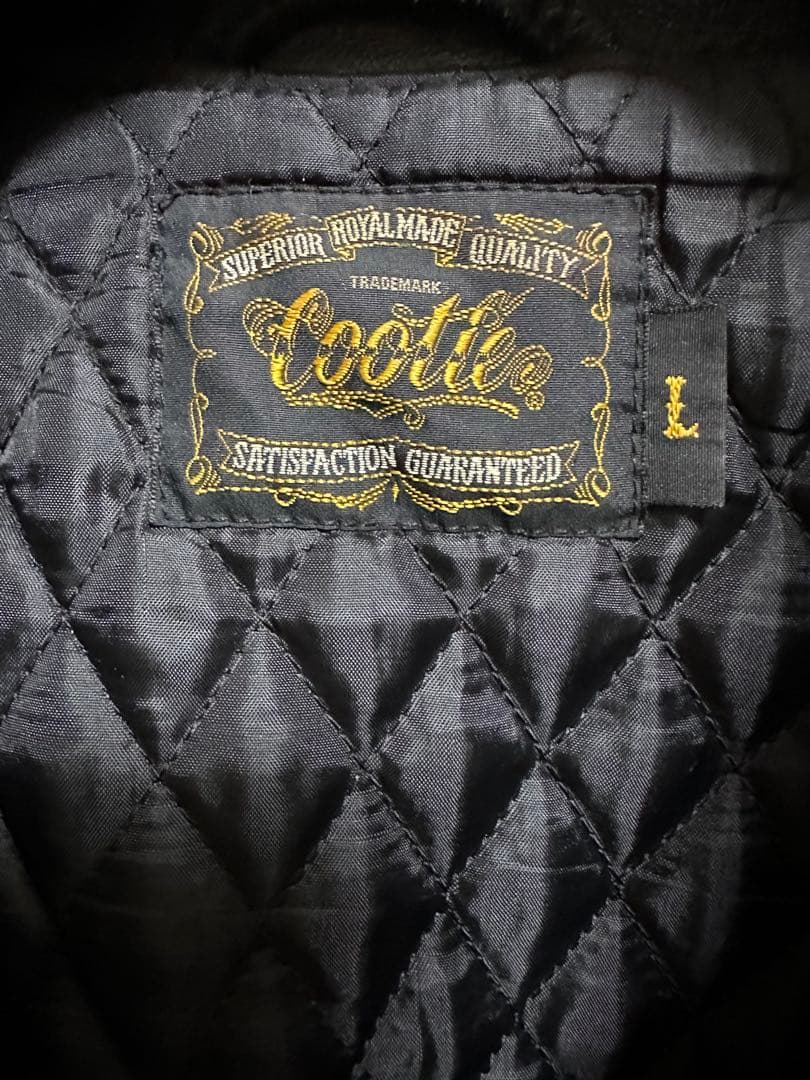 再出品‼️希少 cootie クーティー レザーJKT L kj氏着用 - メルカリ