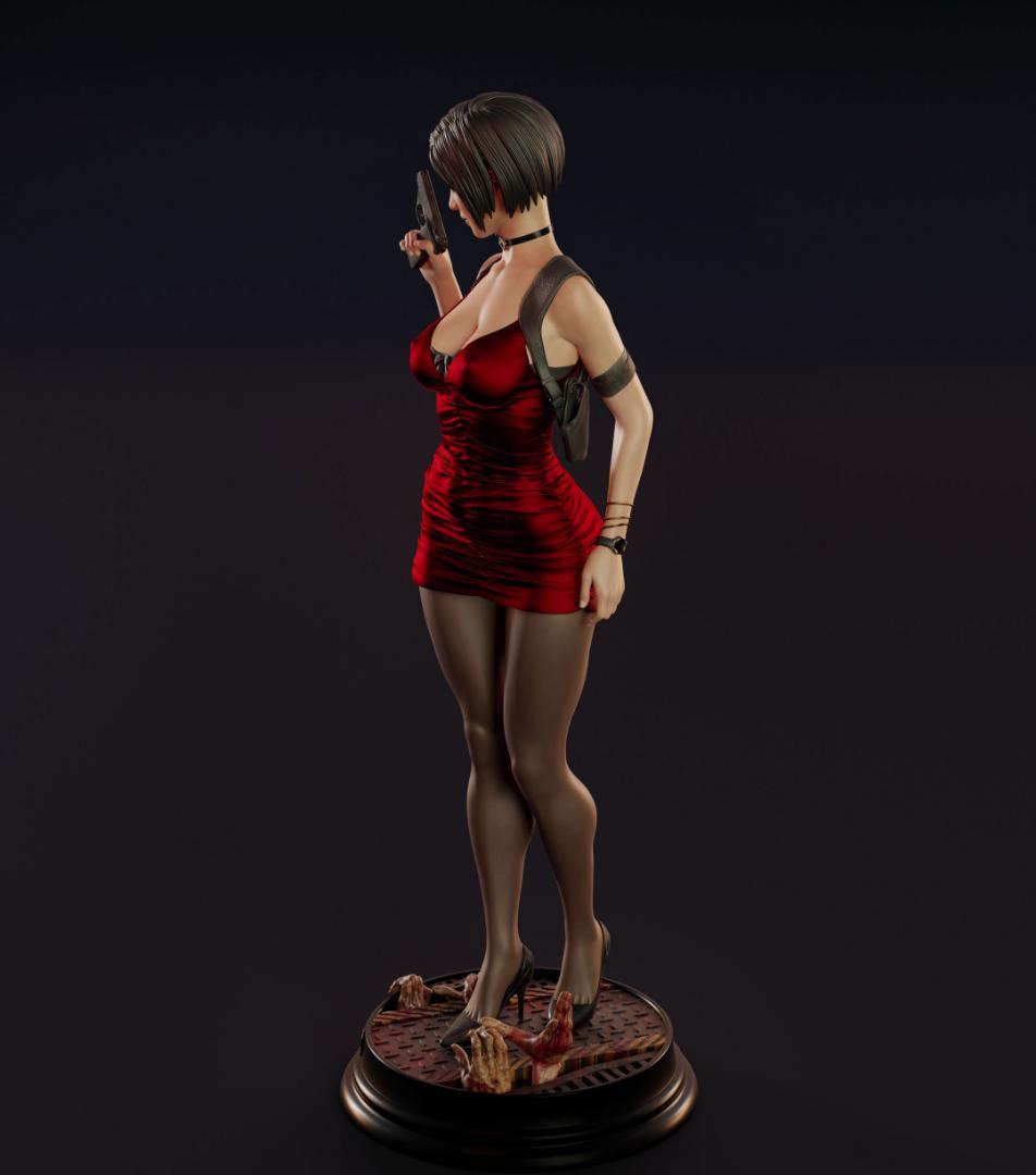 1/4　未塗装 未組立　フィギュア　ガレージキット 【 Ada 】