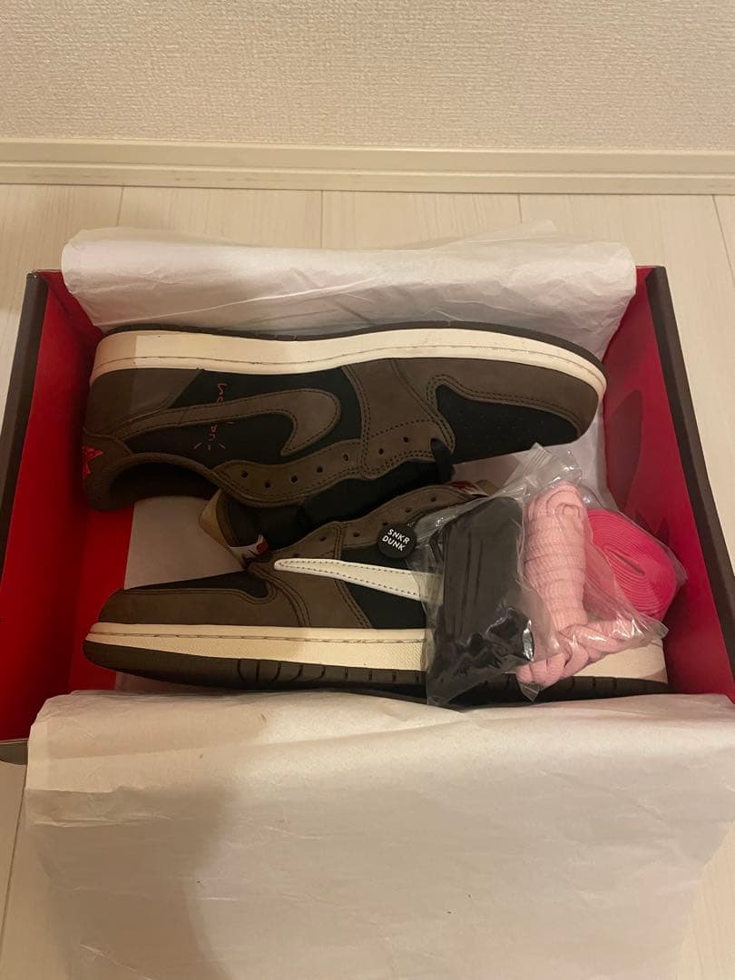 靴 Travis Scott NIKE Air Jordan 1 NIKE（ナイキ） ナイキ×トラヴィススコット NIKE×Travis Scott Air