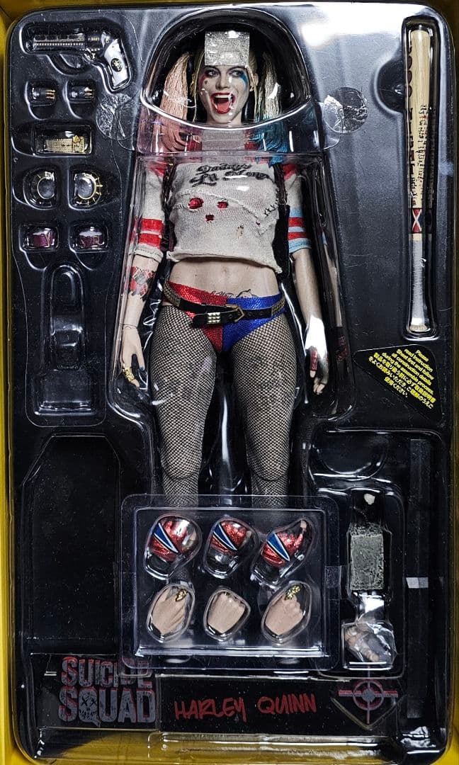 ハーレイ・クイン 1/6スケール ホットトイズ スーサイド・スクワッド 欠品あり