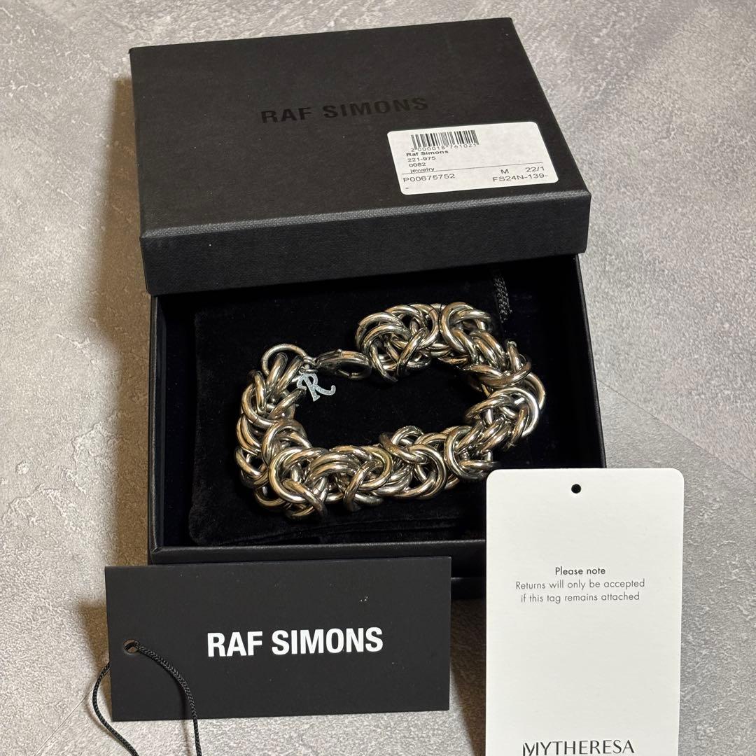 RAF SIMONS cluster chain bracelet ラフシモンズ RAF SIMONS | CLUSTER CHAIN BRACELET ブレスレット (RAF SIMONS
