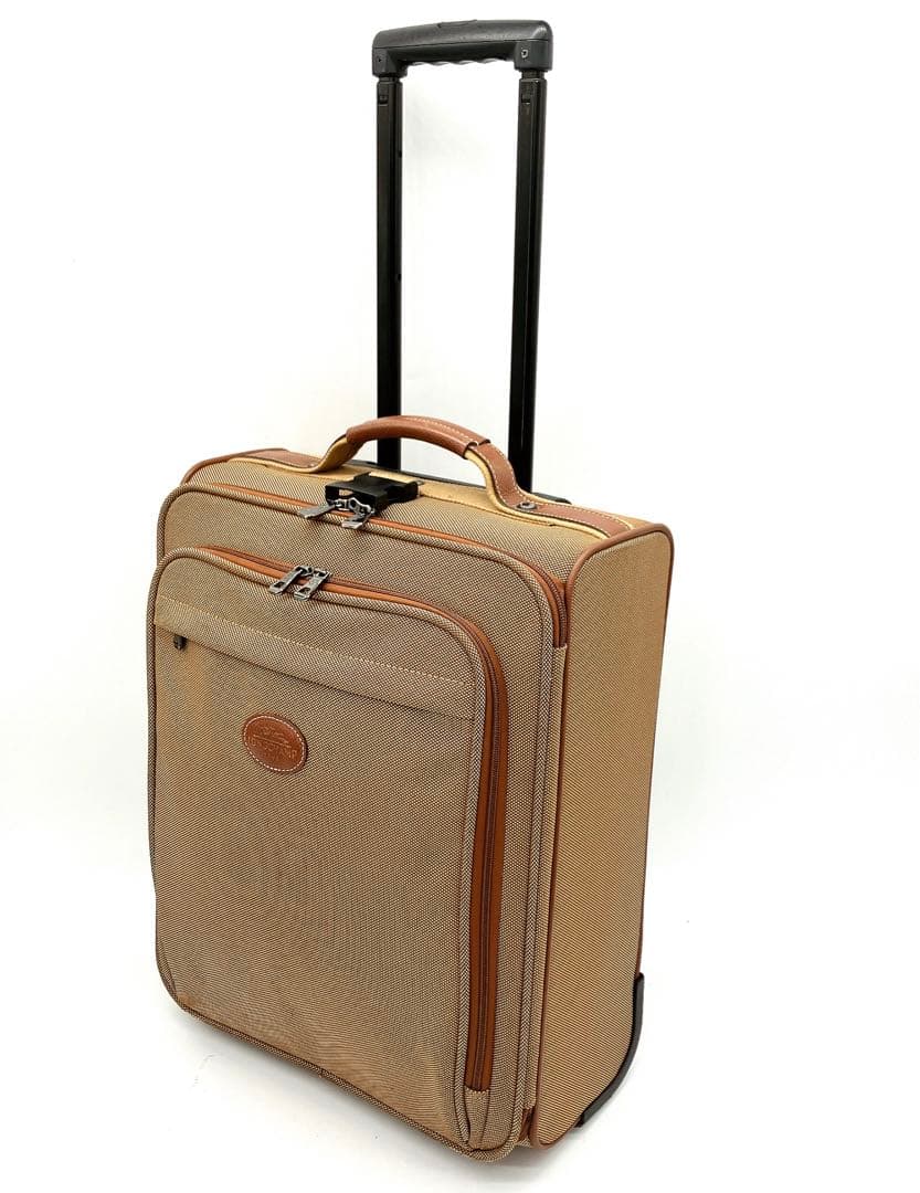 LONGCHAMP ロンシャン 2輪 キャリーケース キャリーバッグ - メルカリ