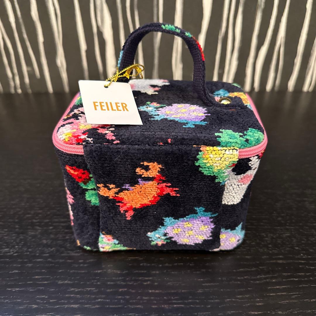 FEILER 神崎恵さん×フェイラー ファンキーフォーチュン バニティポーチ