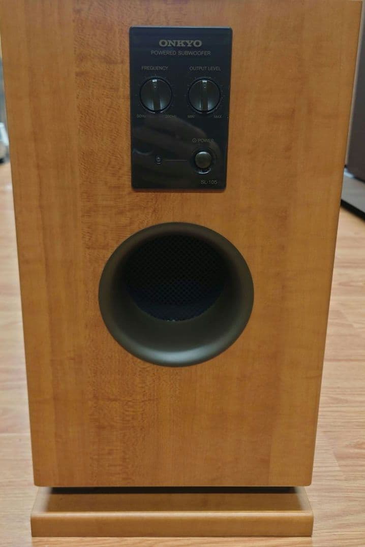 ★☆ONKYO SL-105 アンプ内蔵サブウーファー ONKYO : SL-105 - 中古 | オーディオユニオン