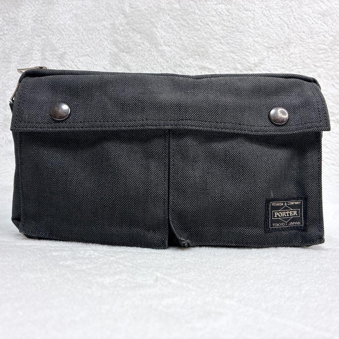 POTER ポーター 吉田カバン スモーキー ショルダーバッグ グレー