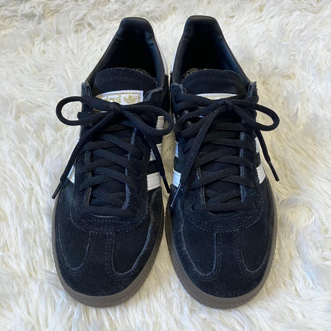 【箱・タグ付き】アディダス ハンドボール スペツィアル ブラック 23.5cm