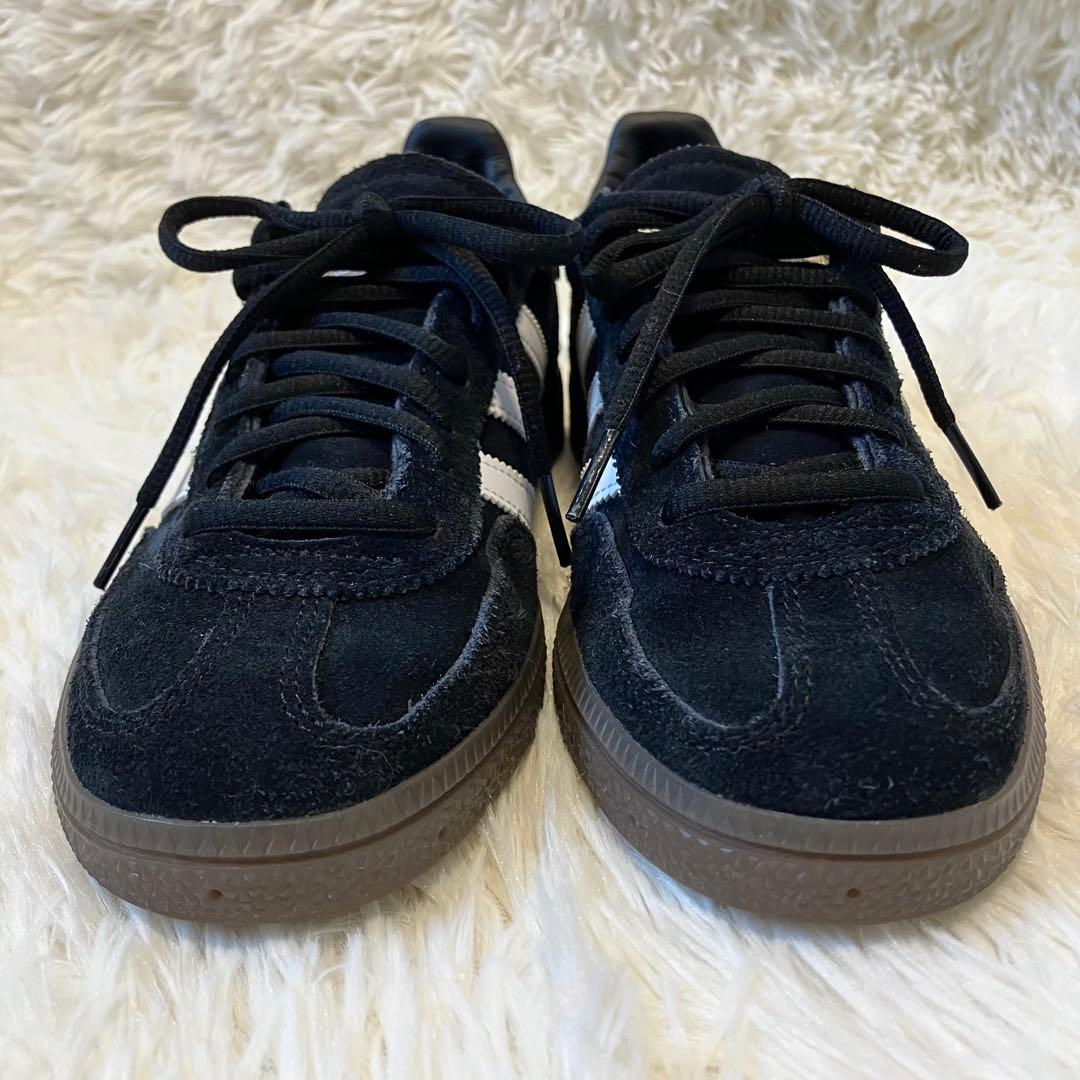 【箱・タグ付き】アディダス ハンドボール スペツィアル ブラック 23.5cm