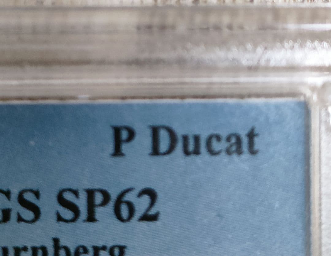 都市景観】1800-01年 ニュルンベルク ダカット 銀打ち 試鋳貨SP62