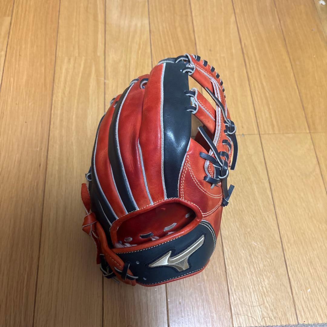 オレンジ/黒 ソフトボール用グローブ 楽天市場】ミズノ グローブ MIZUNO ソフトボール用 グローバルエリート