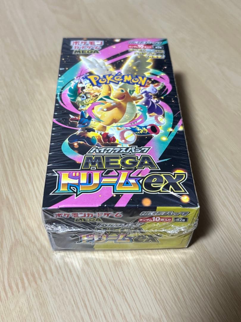 MEGAドリームex BOX 未開封 シュリンク付 注意事項必読】【シュリンク付未開封BOX】【新品】 ポケモンカード