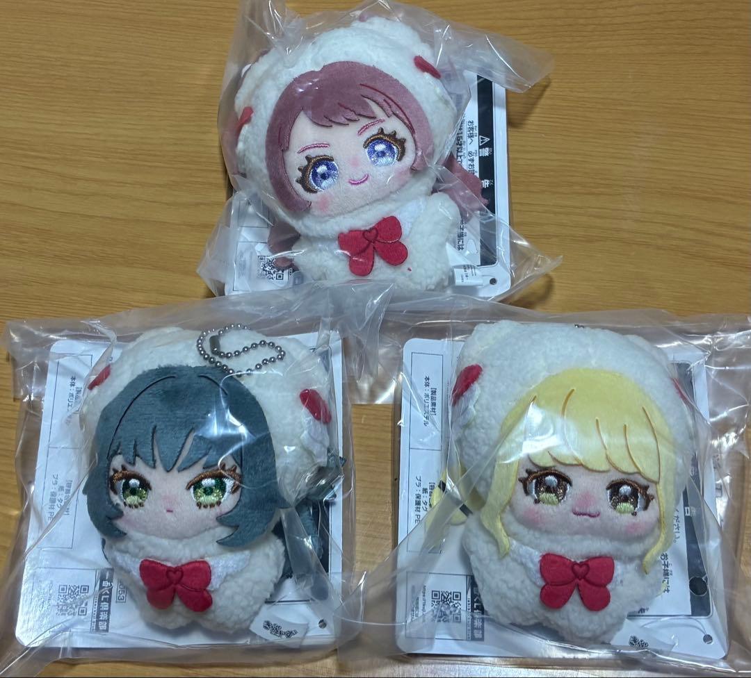 一番くじ 学園アイドルマスターPart4 F賞 きららいずマスコット 3種