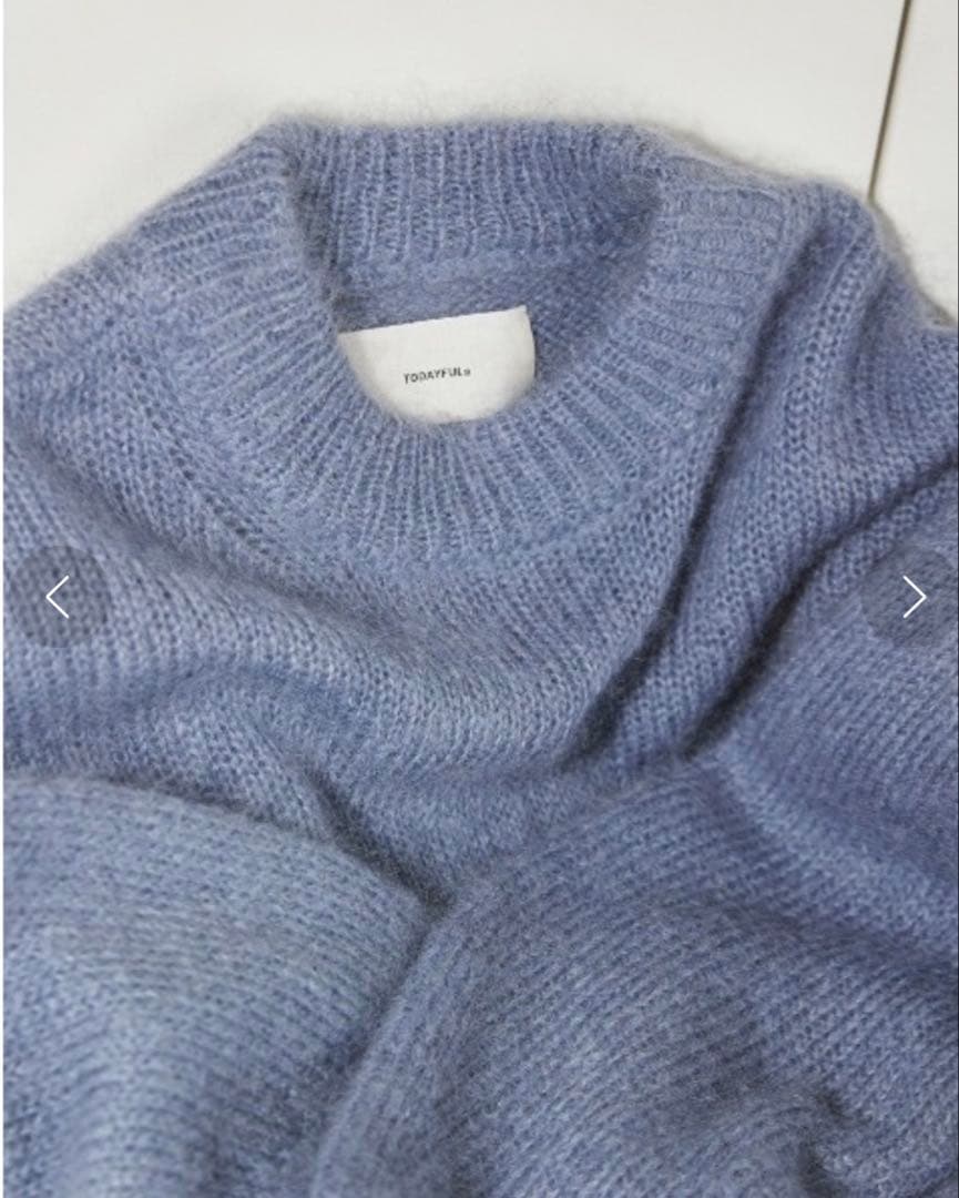 todayful キッドモヘアニット Kid Mohair Knit - メルカリ