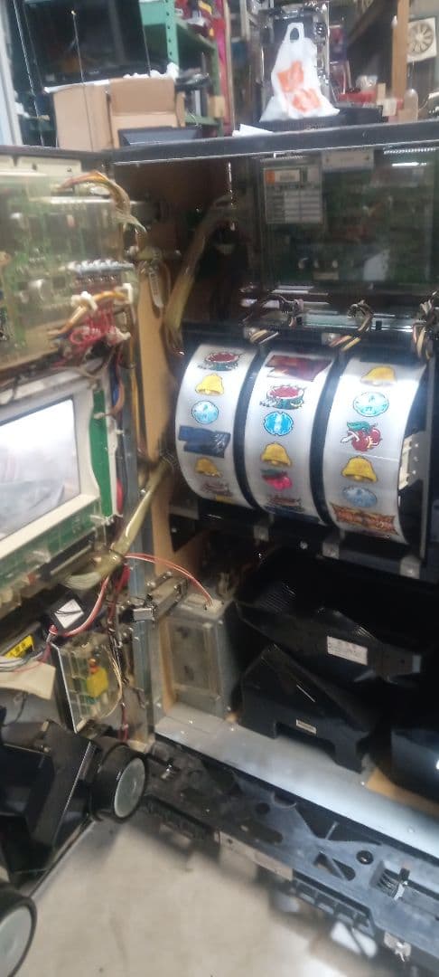 送料込　パチスロ　実機　戦国バサラ　2 V 不要機　家庭用電源