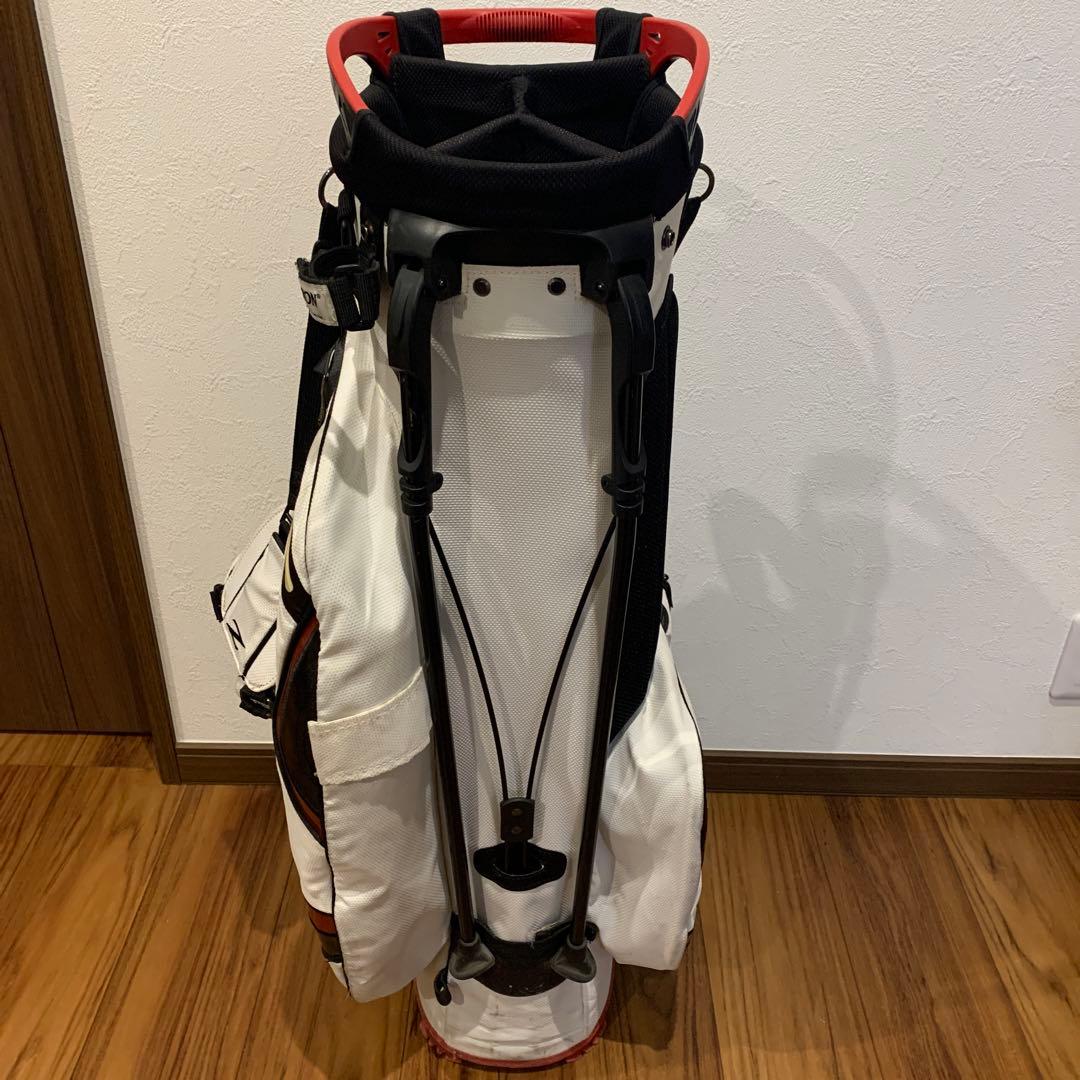 Srixon Z スタンドキャディバッグ ホワイト/ブラック/レッド - メルカリ