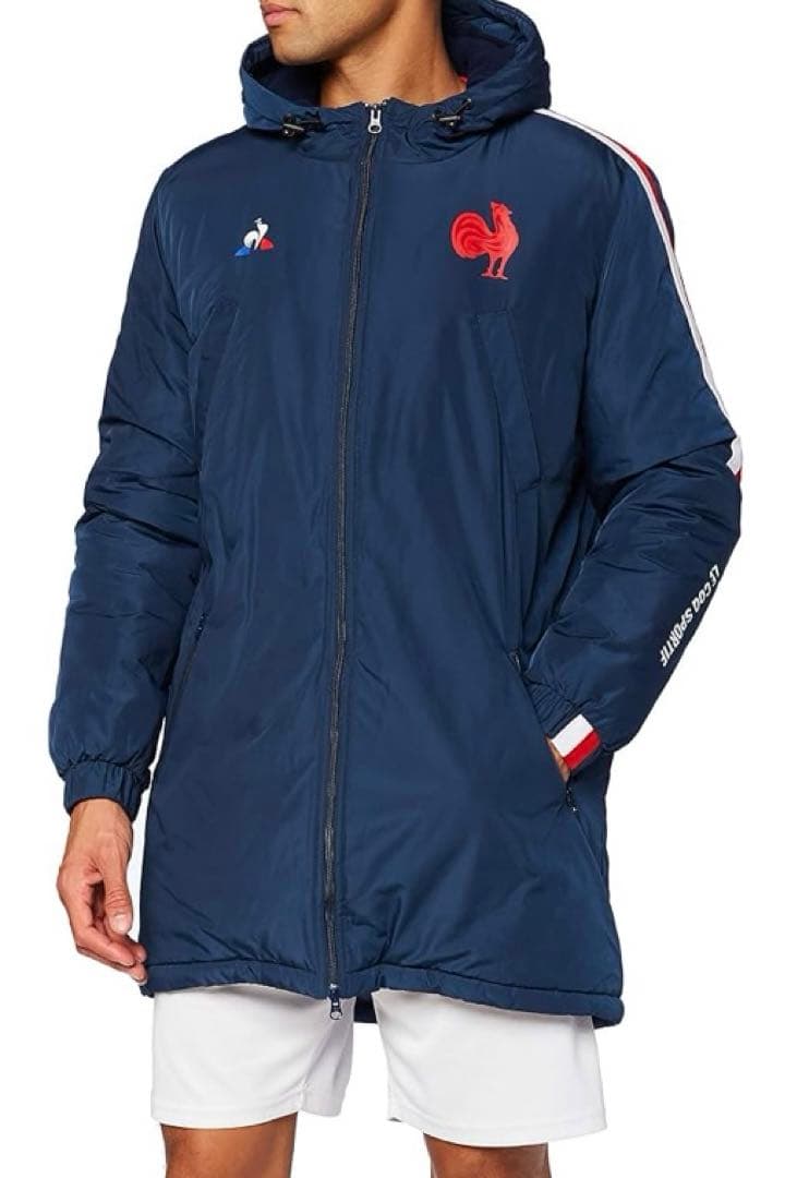 ラグビー フランス代表 ベンチコート カンタベリー（Canterbury） ラグビーインサレーションウォーマー