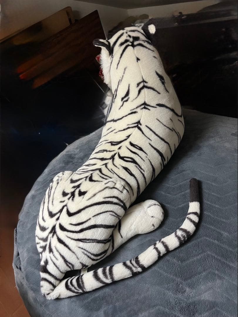 【期間限定セール】【特大】ホワイトタイガー ぬいぐるみ