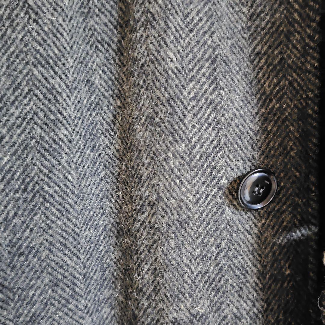 ASPESI アスペジ/ハリスツイード ステンカラーコート - メルカリ