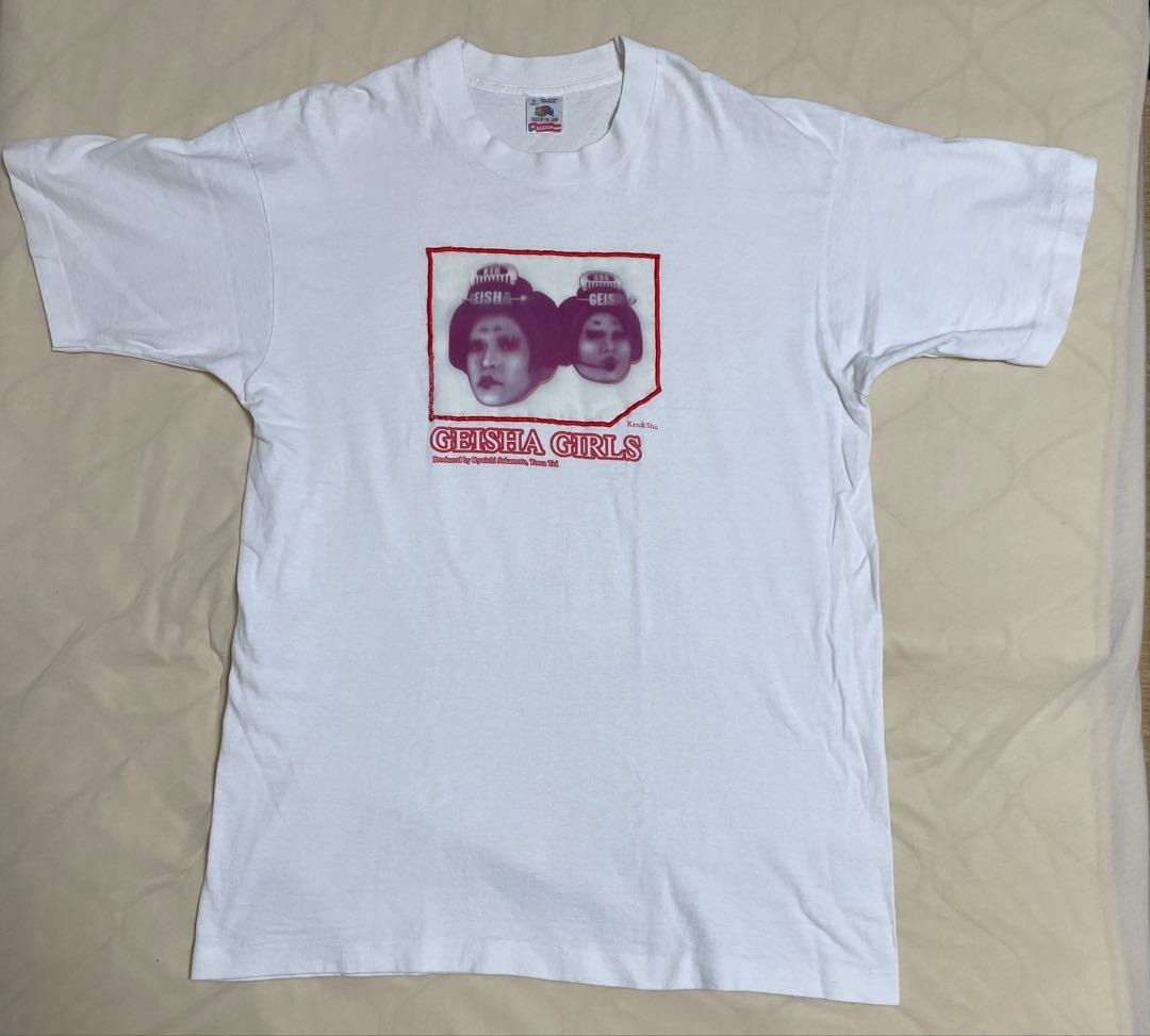 ビンテージ90s GEISHA GIRLS Tシャツ 古着　RAP TEE