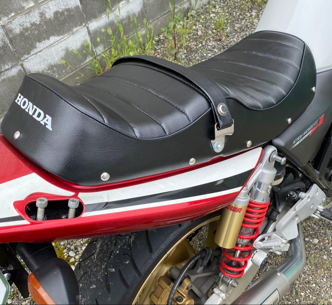 cb400sf タックロールシート nc39 nc42 高級革 高密度ウレタン - メルカリ