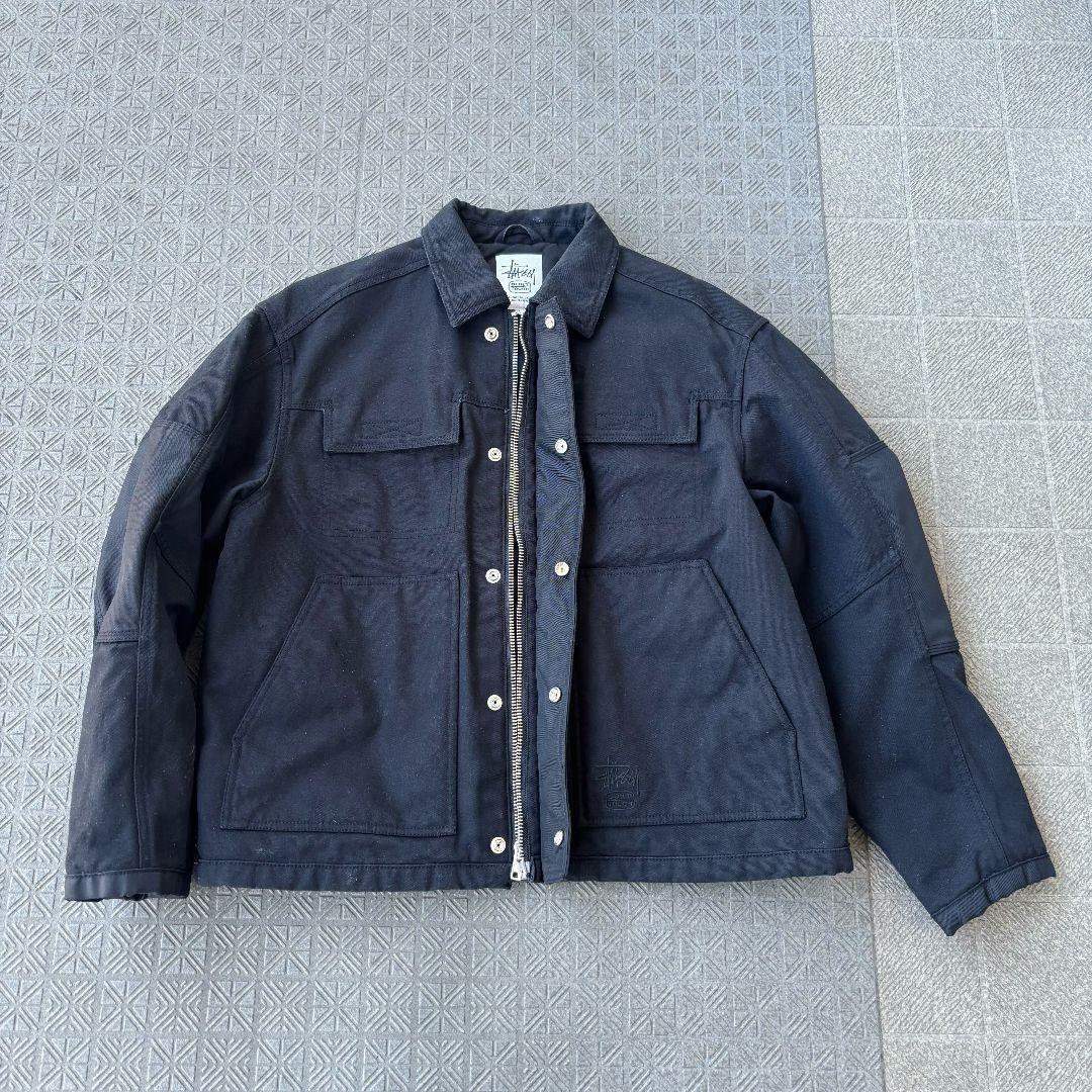 ジャケット・アウター Stussy Utility Work Jacket \"Black\"