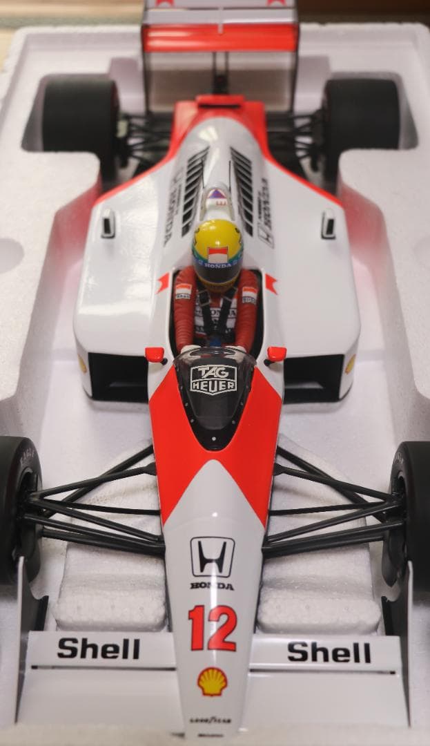 超貴重ビックスケール１／12　マクラーレン・ホンダMP4／4 セナ・コレクション