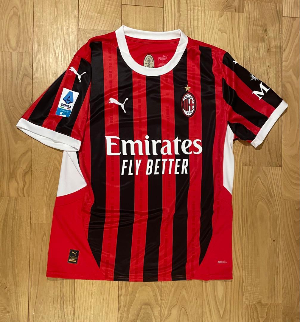 ACミラン24-25HOME ラインデルス背番号14 正規品 - メルカリ