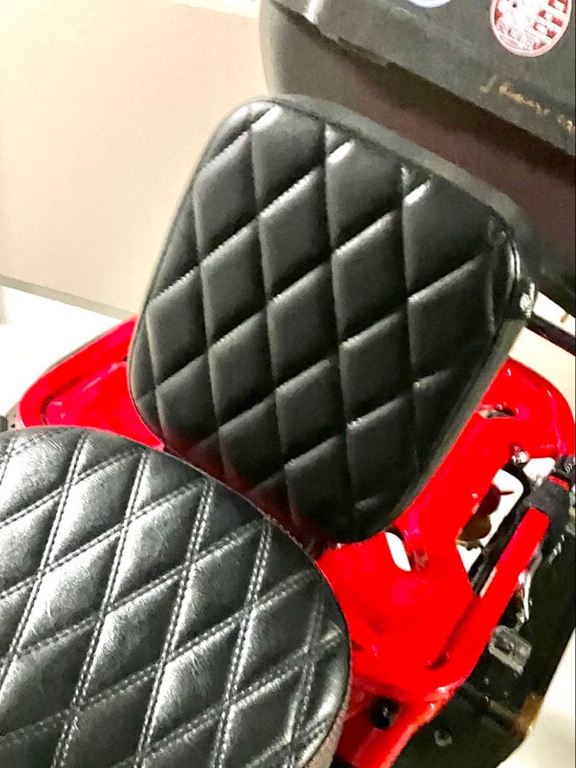 値下げ】HI-LINE タンデムシート フリップアップ式 ブラック